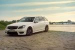 Mercedes-Benz C63 AMG Estate by ATT-Tec on ADV.1 Wheels (ADV52MV2CS) 2015 года